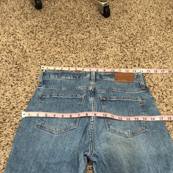 Madewell 9” High Rise Skinny Jeans Size 26 Blue - Picture 3 of 9
